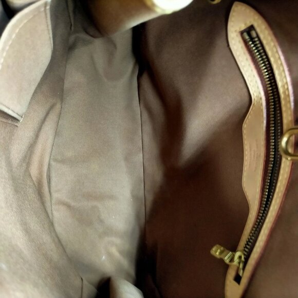 Louis Vuitton LV Tote Bag Batignolles Vertical Brown Monogram 690-052725 - Picture 11 of 13